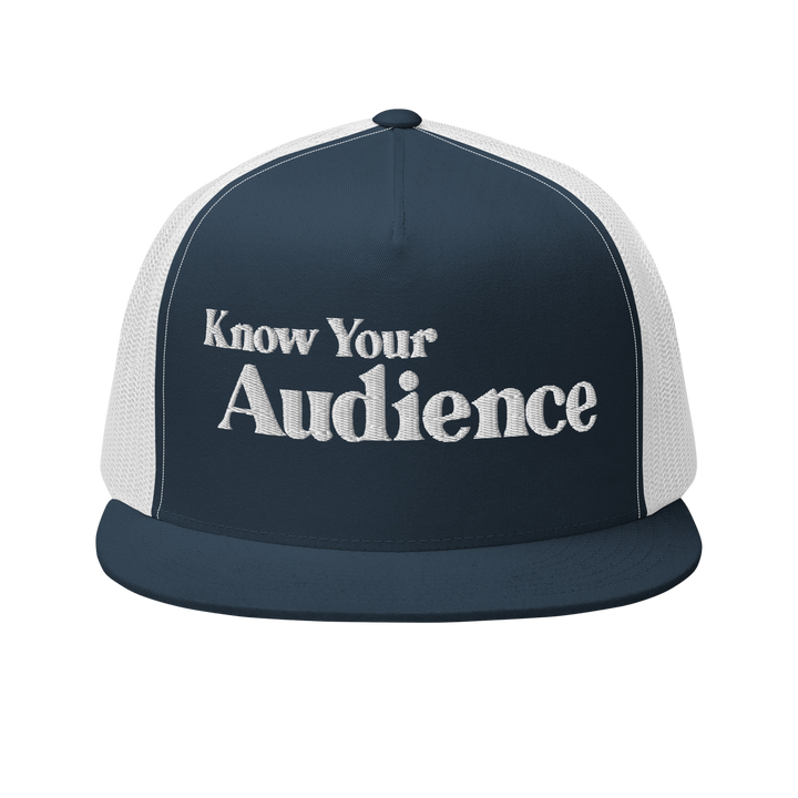 Modi "Know Your Audience" Trucker Cap
