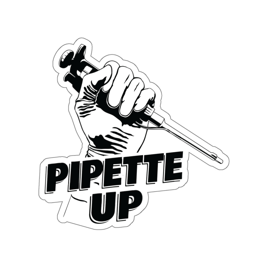 Pipette Up Sticker