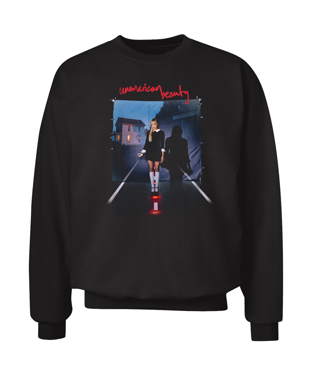 UNAMERICAN BEAUTY ALBUM ARTWORK CREWNECK
